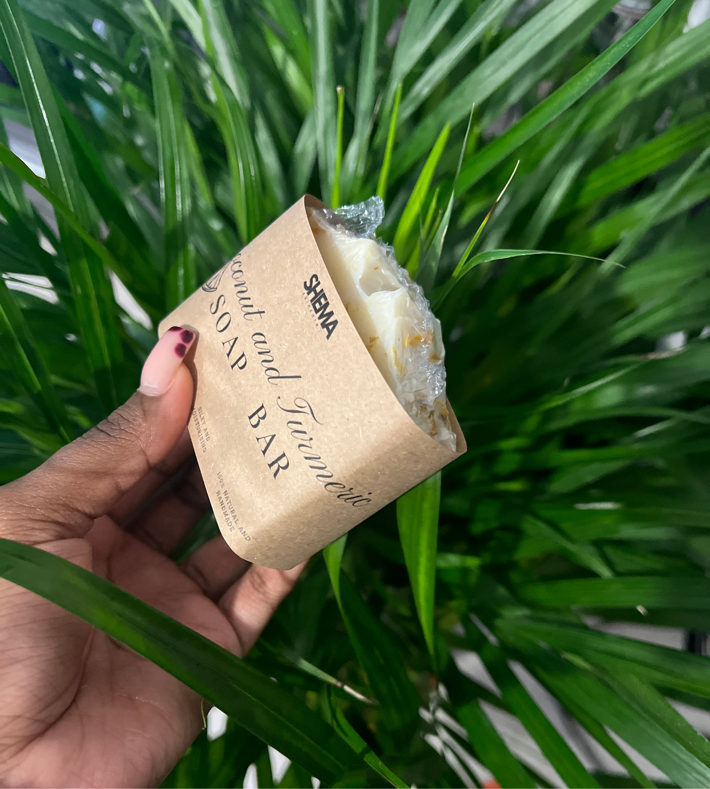 COCONUT AND TURMERIC SOAP BAR